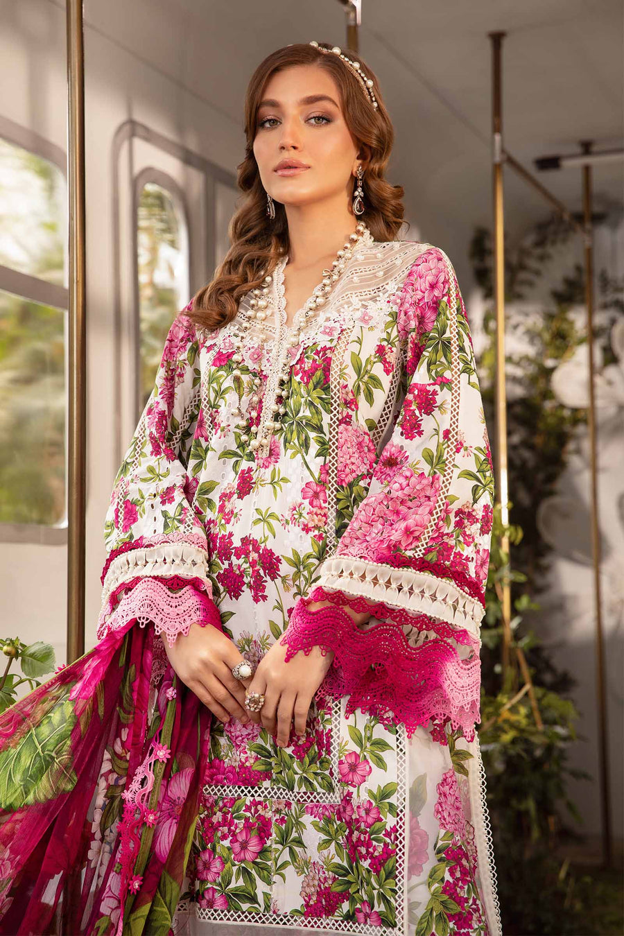 Buy Maria.B Randomly in Wholesale 🔥 Unstitched Without Choice Printed 3 Piece 🥳 Soft Lawn 😍 Same Print Shirt Trouser in Wholesale ✅🌟🎉