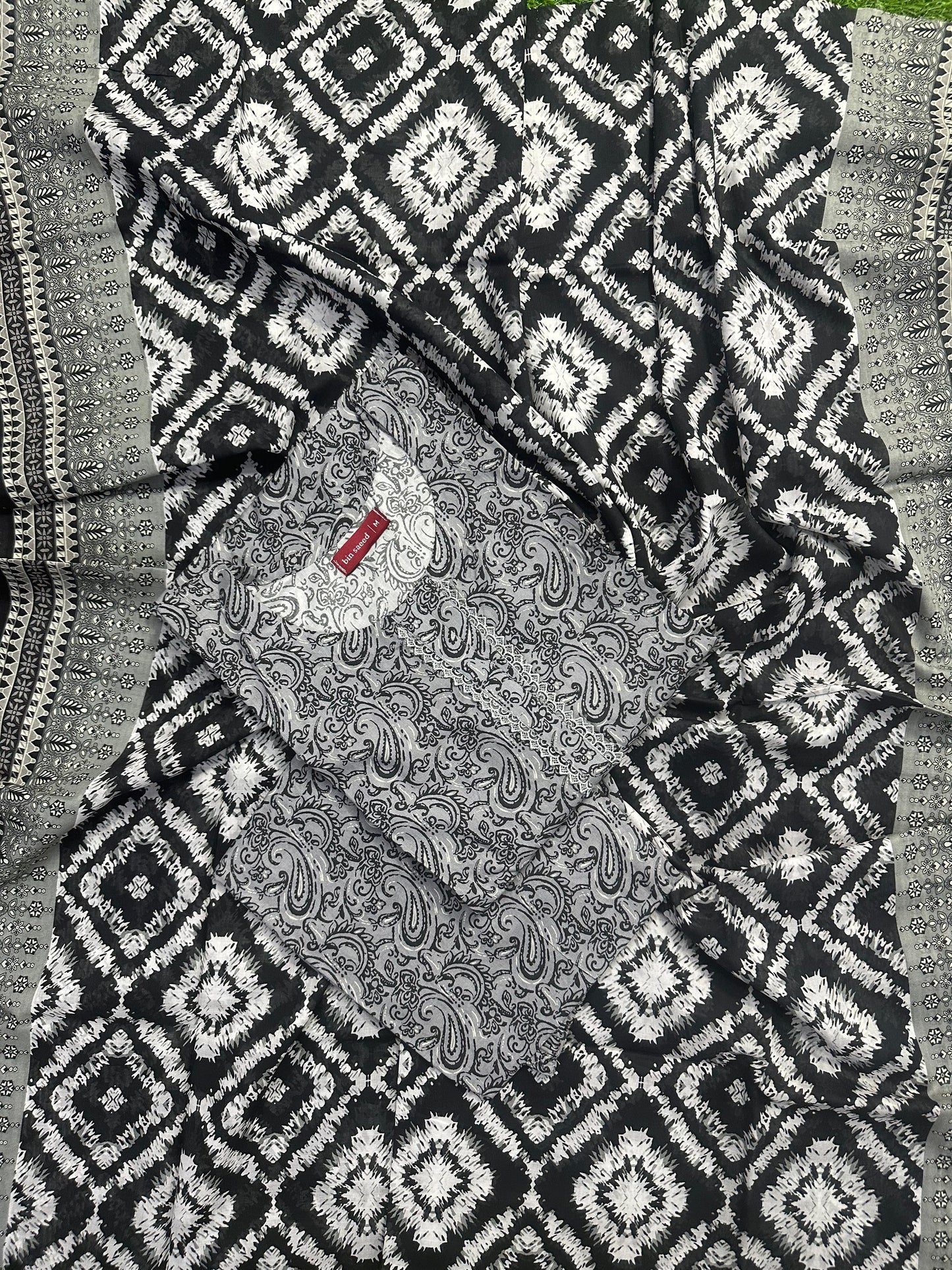 BIN SAEED STITCHED 3PCS COLLECTION D#06