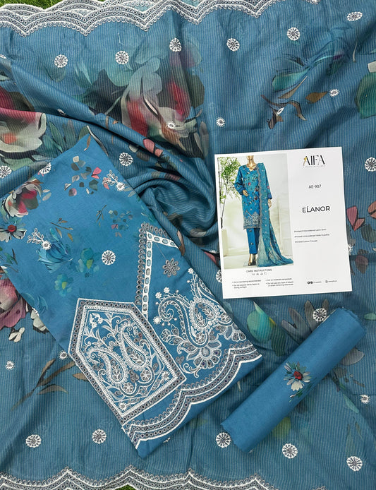 AIFA – ELANOR Collection ΑΕ-907 Embroidered 3 Piece Suit