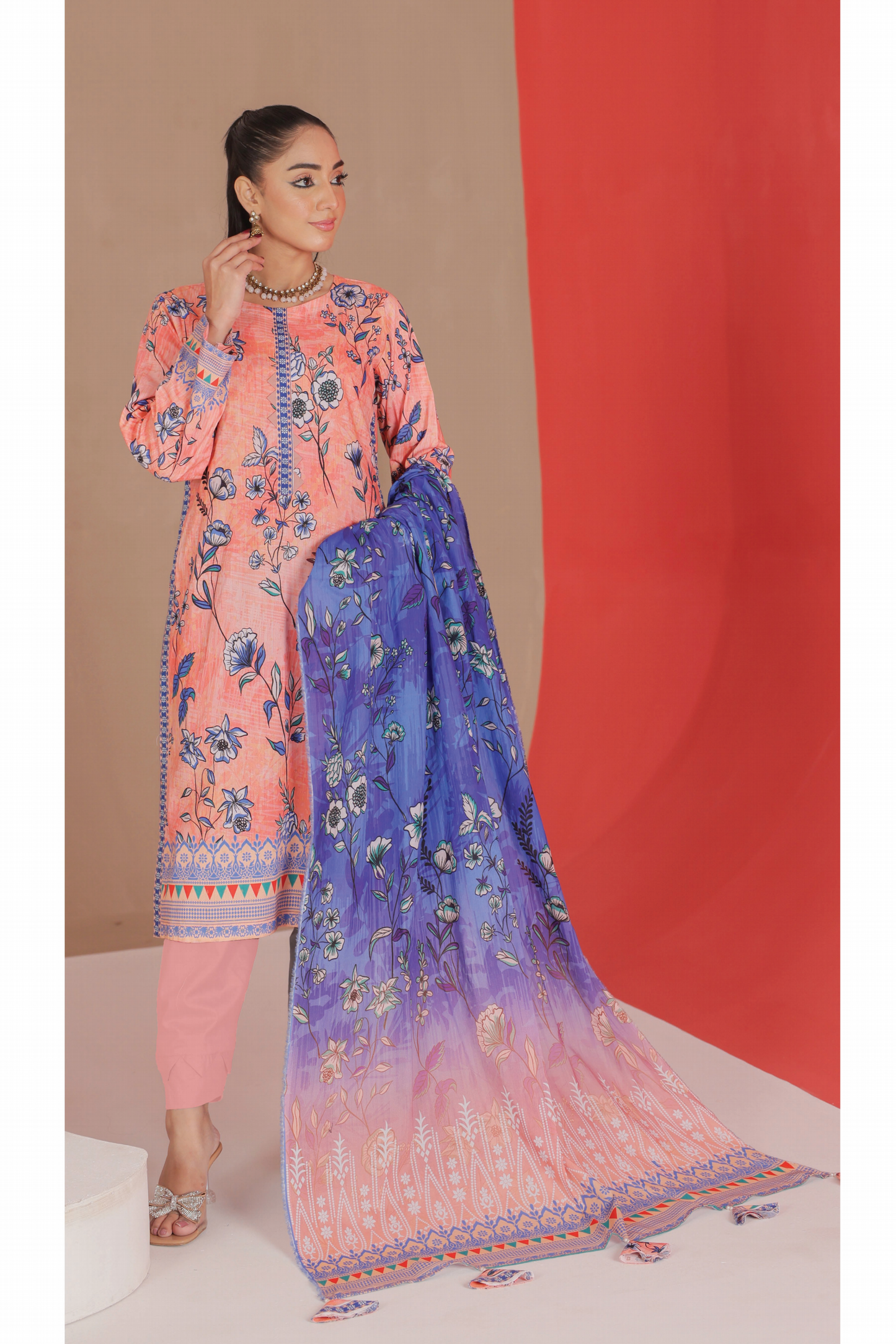 Flat 50% Off Lamisah Jade Broshia Jacquard 100% Original Lawn Unstitched in Wholesale π₯³π―β