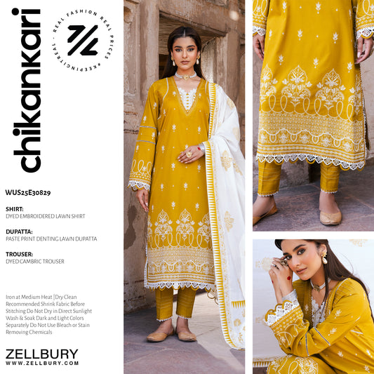 Zellbury Elegant Denting Lawn Edition 2025 🌸✨