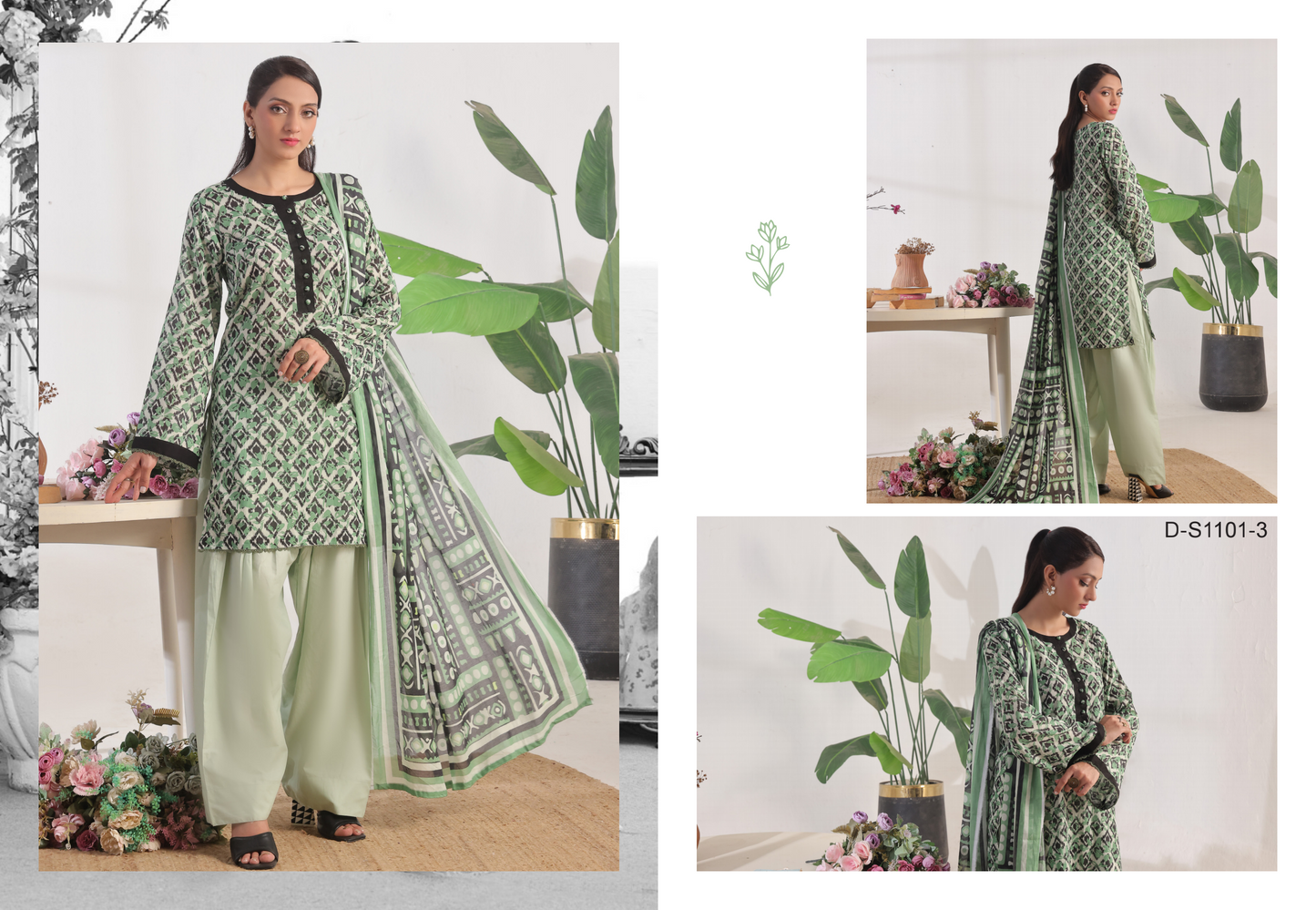MOOSAJEE ORIGINAL LAWN 3 PIECE šš„
