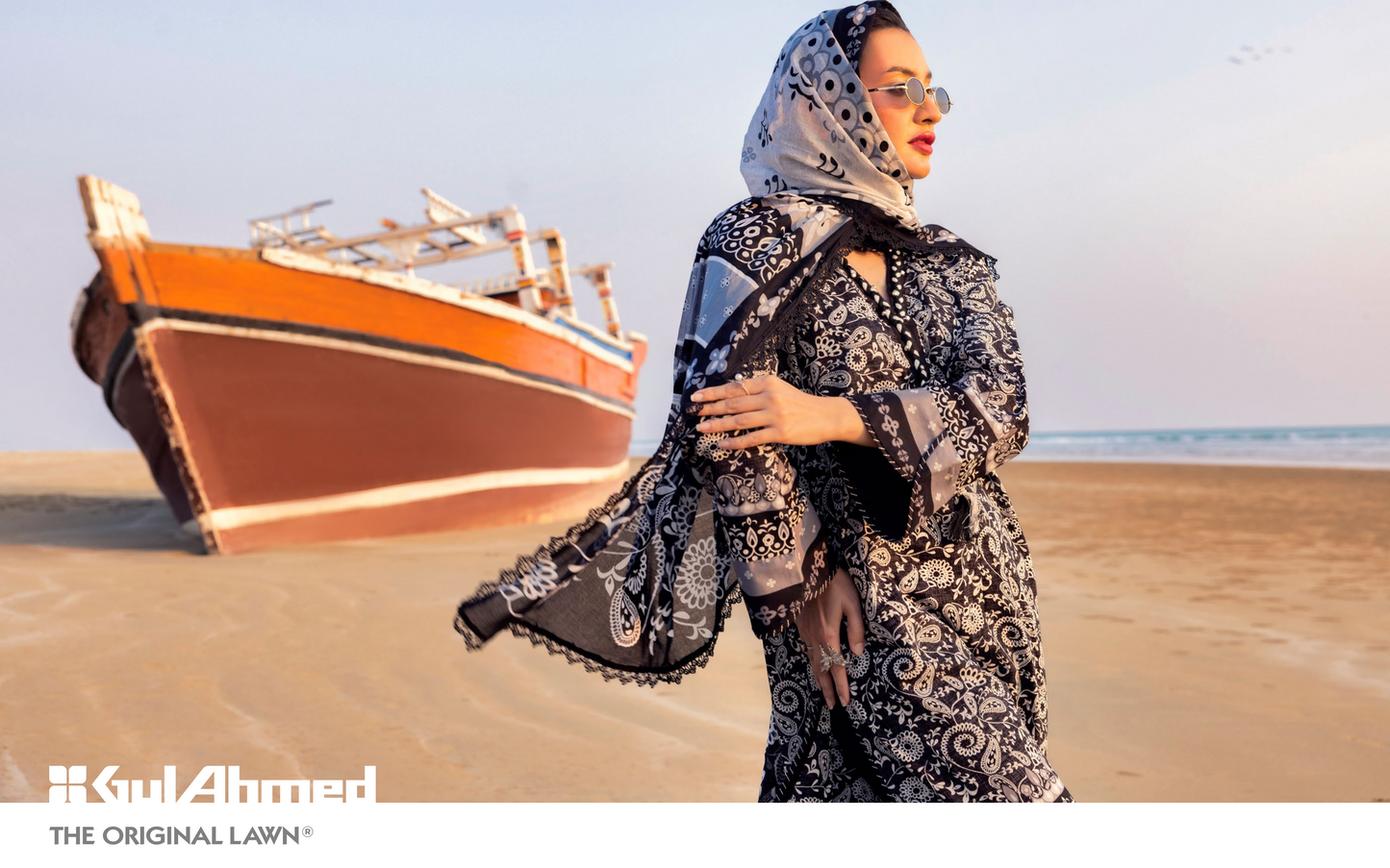 NOIR BLACK & WHITE COLLECTION 2025 BY GulAhmed đĽâ¤ď¸