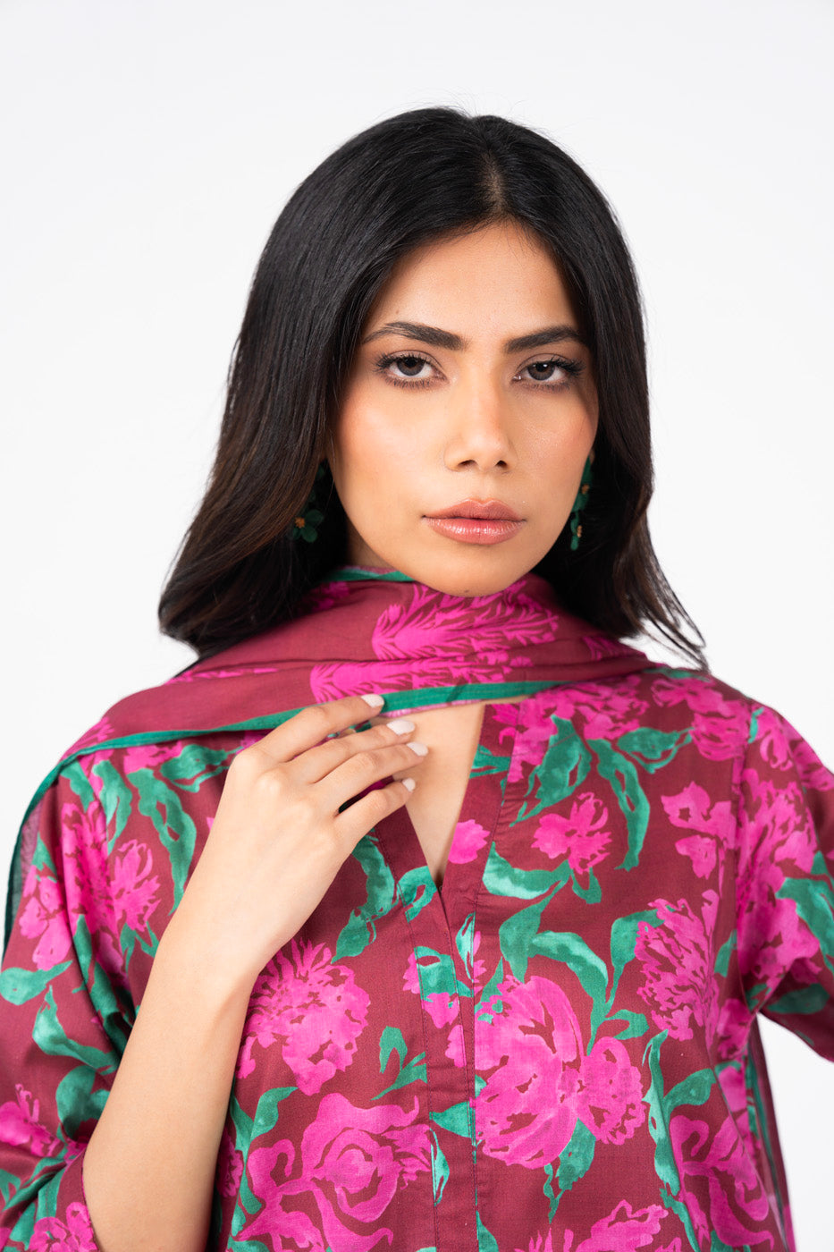alkaram prints Digital Lawn Unstitched 3 Pieces ❤️