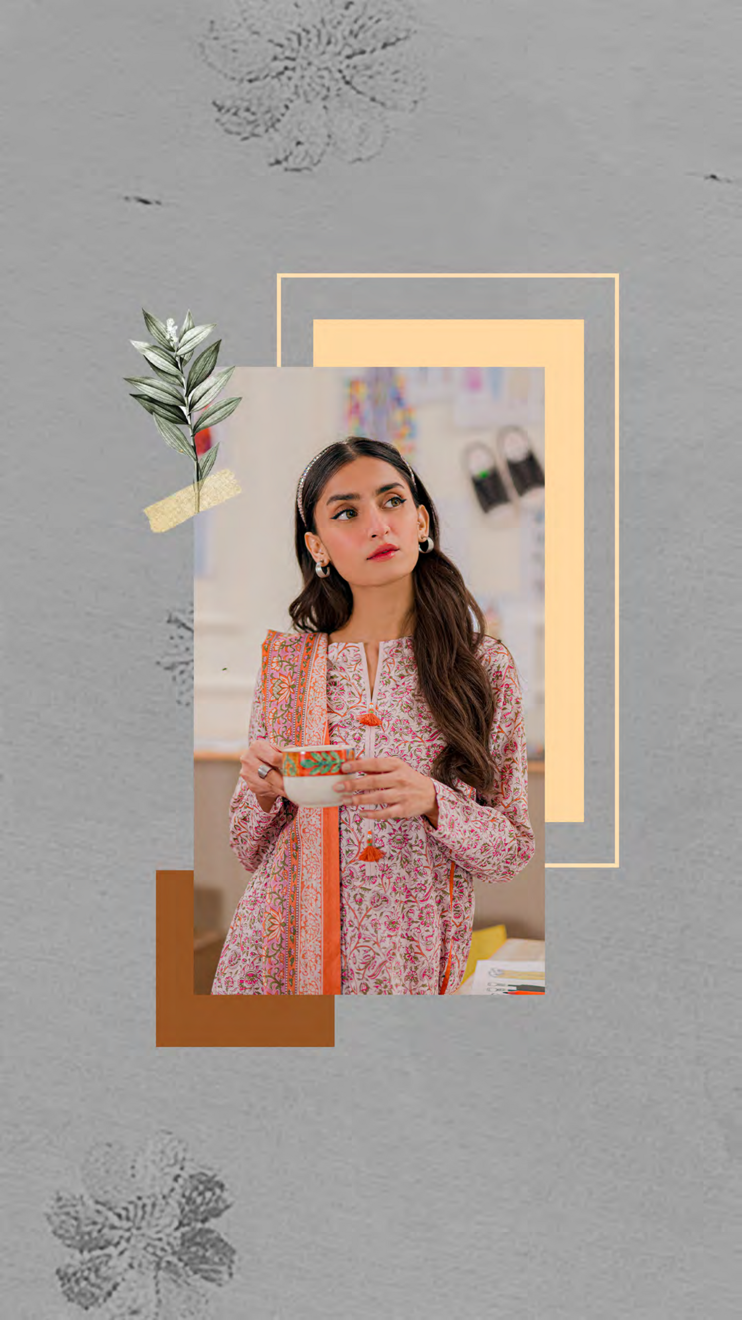 Nishat Unstitched Lawn 3 Piece ✨✅