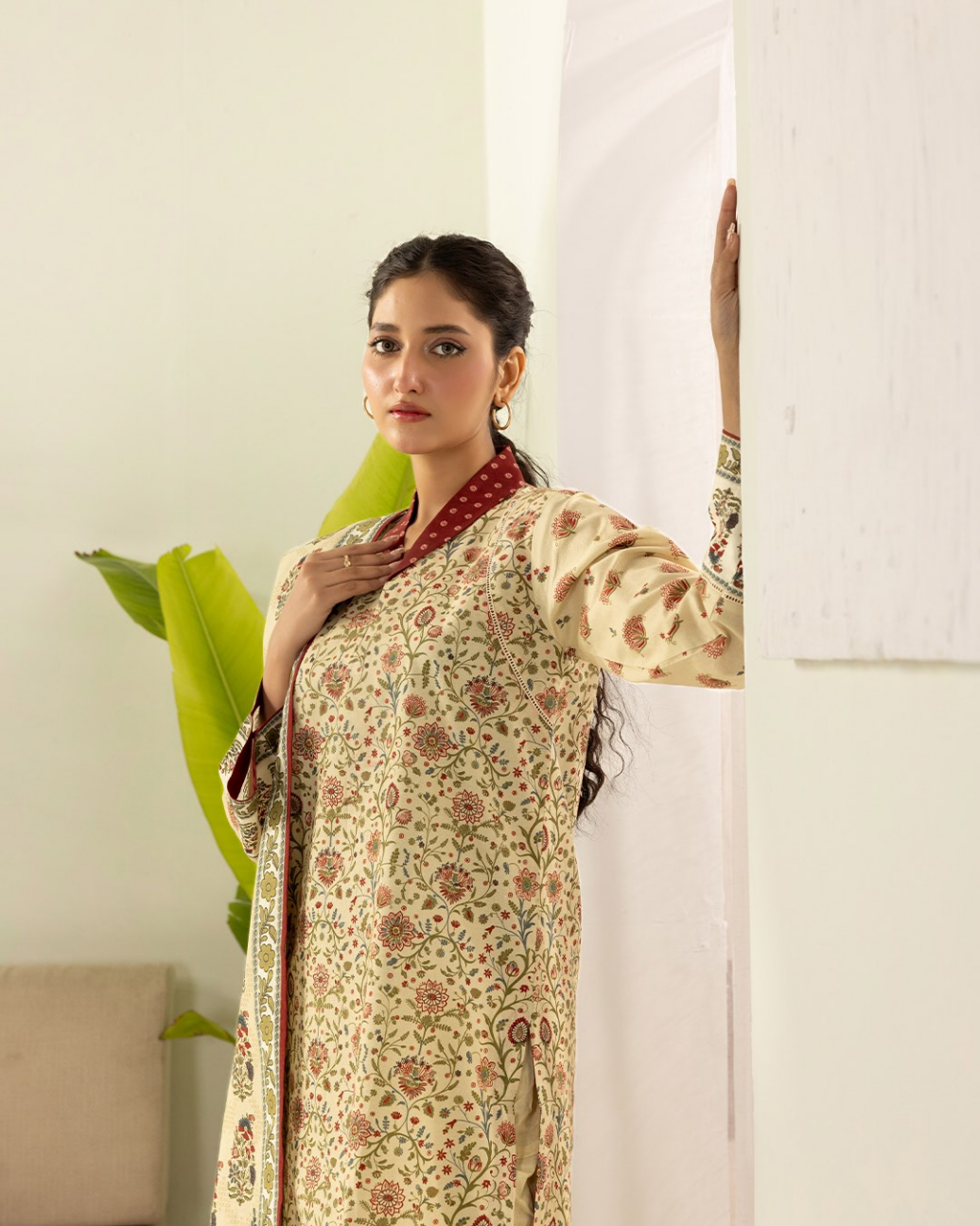 ZELLBURY Unstitched Lawn Collection 2026 Design #WUS26X30624