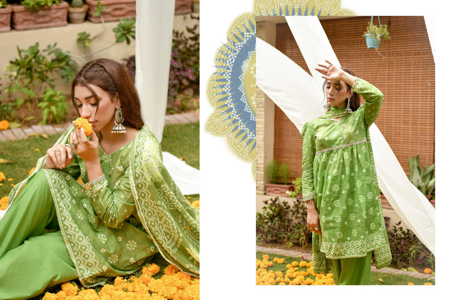 MoosaJee 100% Original Heritage Chunri Unstitched 3Ps๐๐ฅ