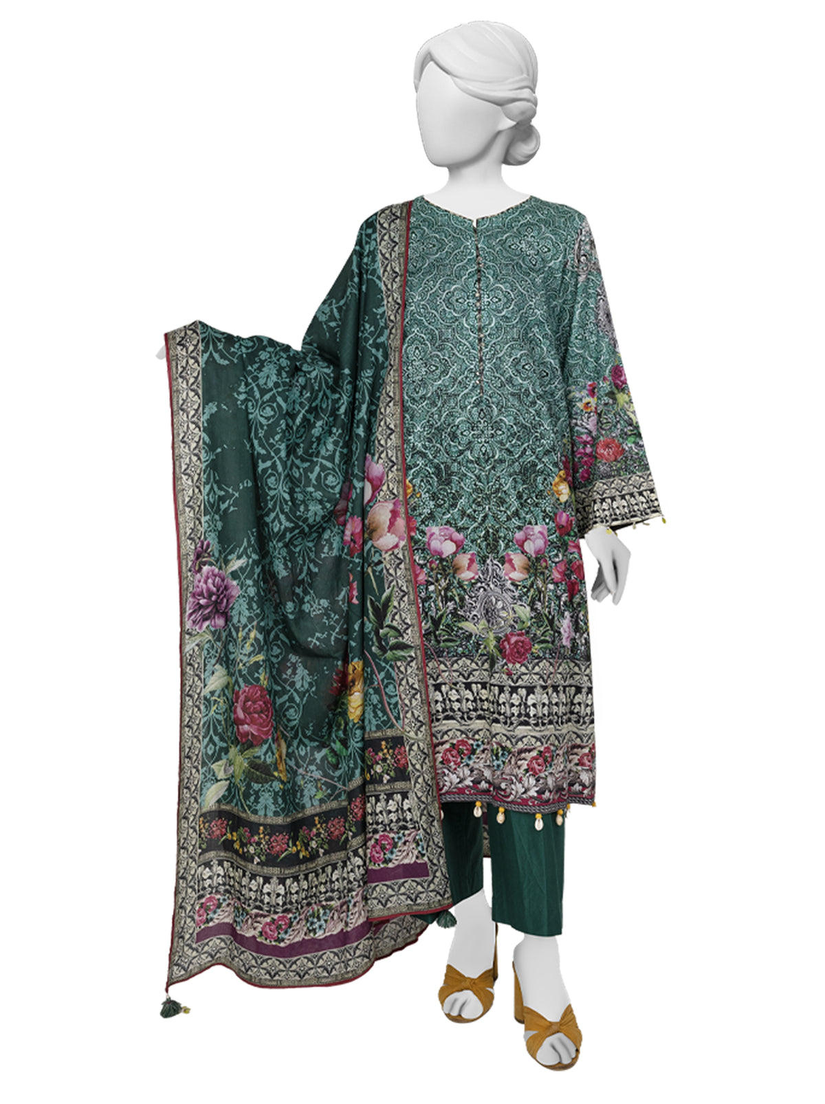 Lawn Printed 3 Piece Unstitched By J. | PLU-24-1314