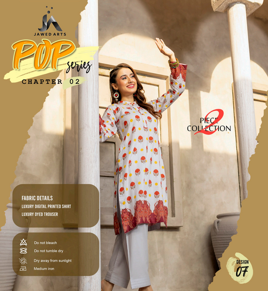 POP (S+T) Series Collection By Jawed Arts®️ Chapter #02 Design No: 7