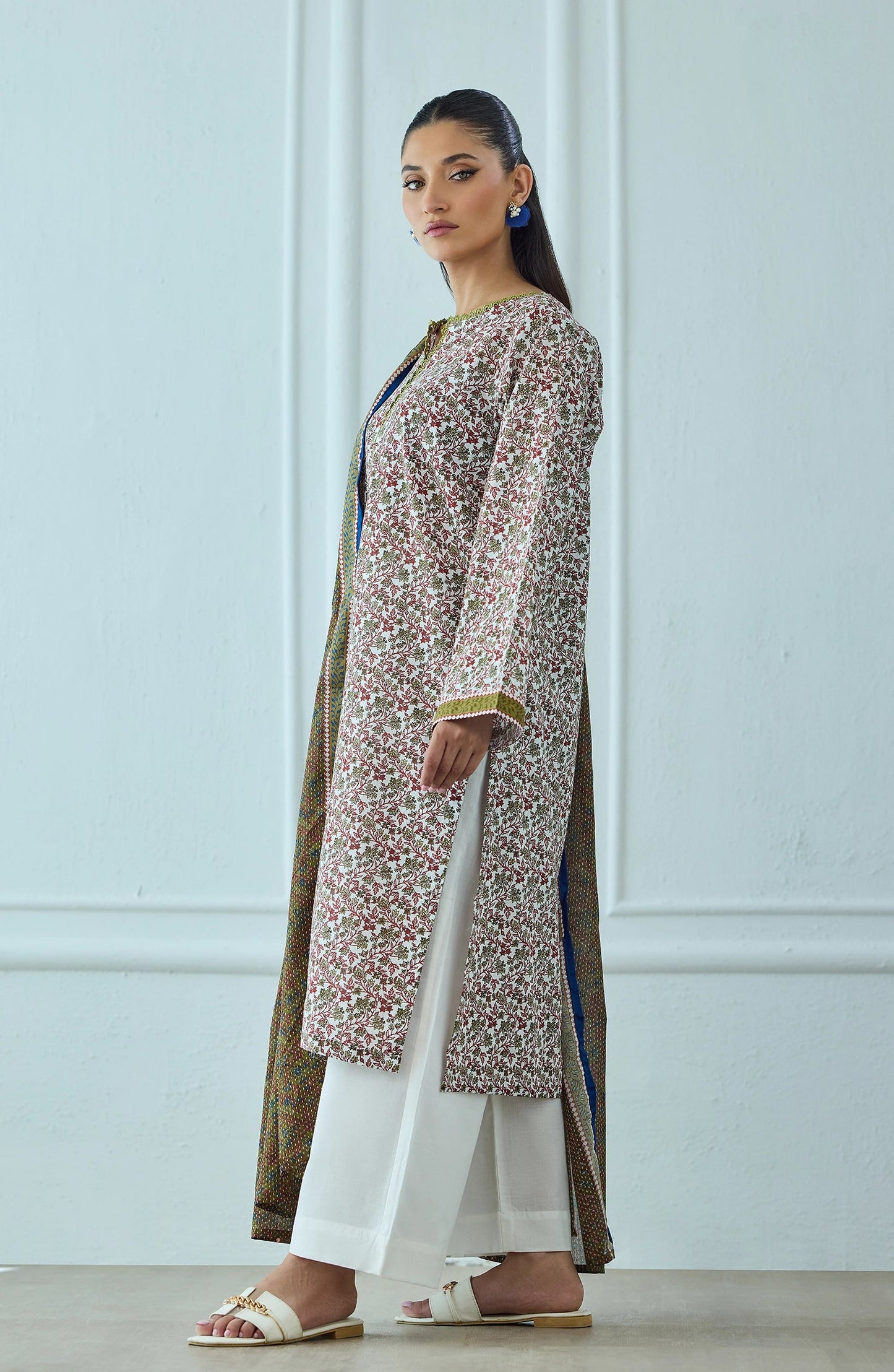 ✨ORIENT 100% ORIGINAL Unstitched Lawn 3 Piece✨ Design #OTL-25-563