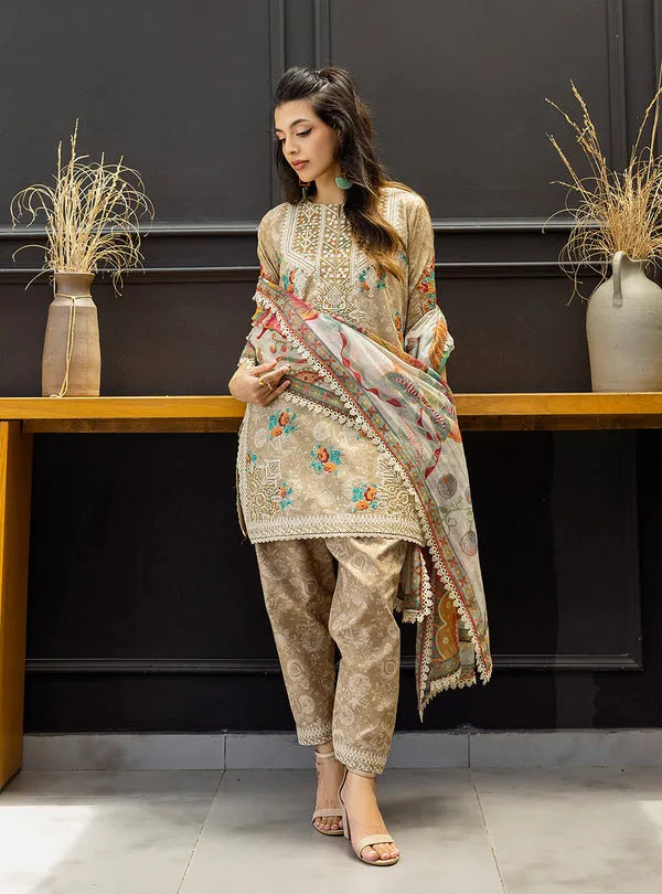 Zainab Chottani Banadora Unstitched 3Pπ₯