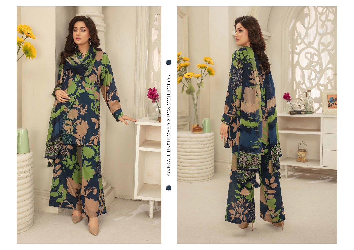 Rajwan by DASTAAN Lawn Unstitched Lawn 100% Original Lawn 3 Pieces ❤️🔥