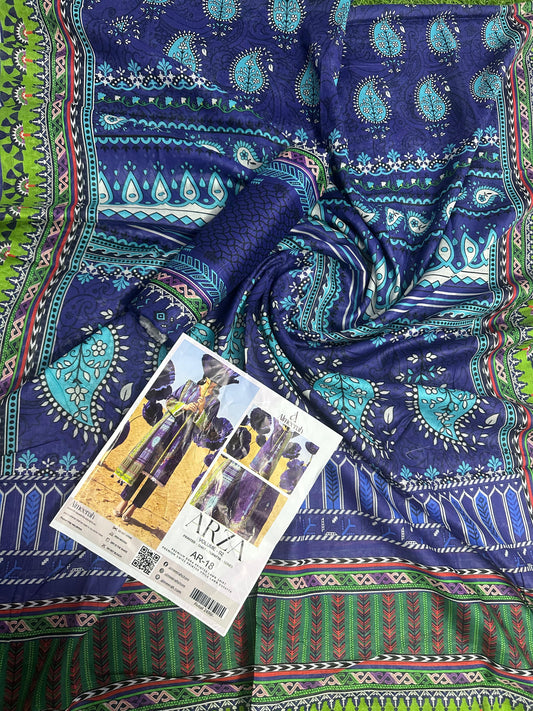 Almeerah ARZA – PRINTED 2PC Premium Lawn Collection