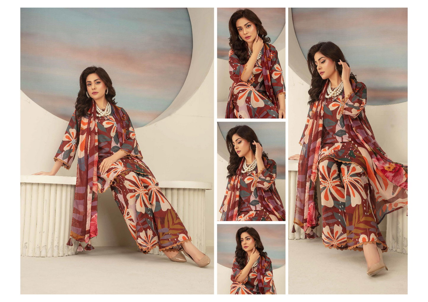 Rajwan by DASTAAN Lawn Unstitched Lawn 100% Original Lawn 3 Pieces ❤️🔥