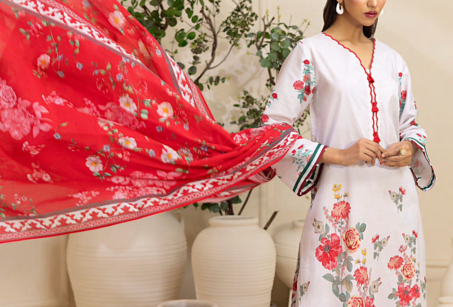 SALITEX FLORA VOL-I 100% Original Lawn ❤️ by SANA& SARA