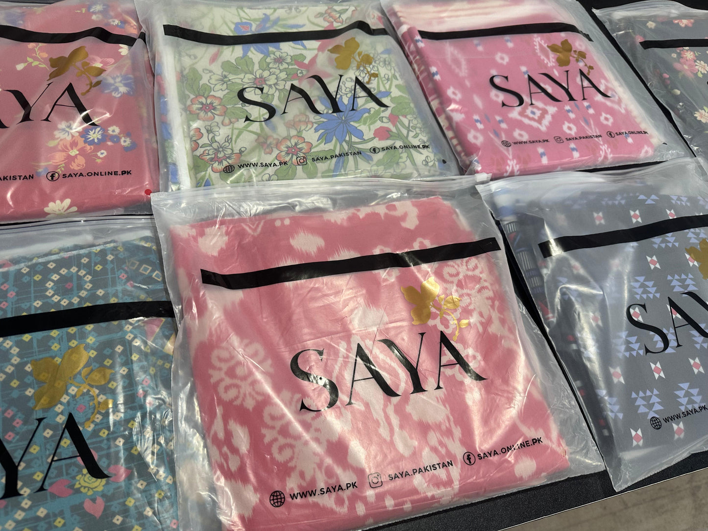 SAYA Lawn Unstitched 3 Pieces in Wholesale Price π₯π§‘