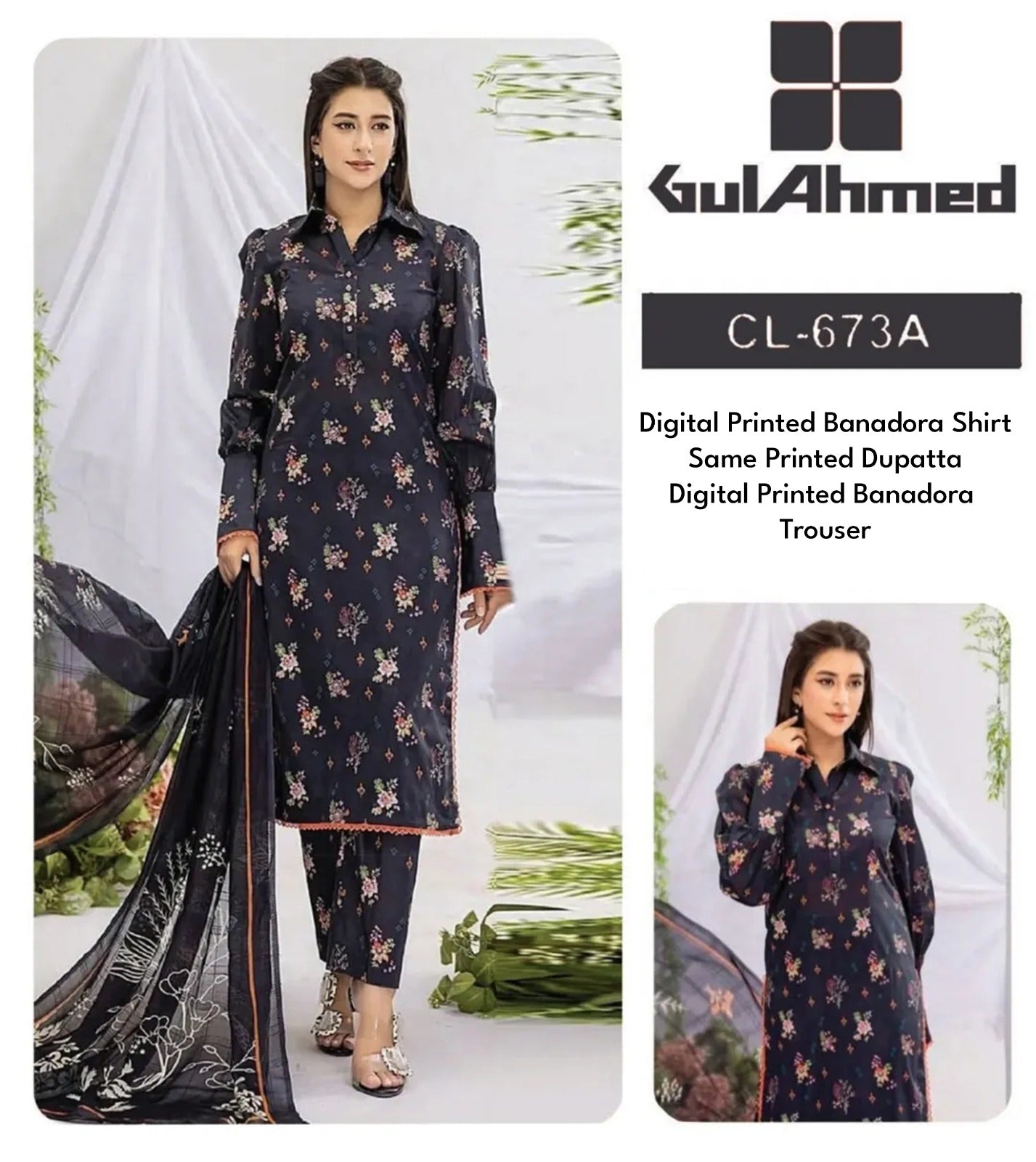 Gulahmed BanaDora 3P Unstitched