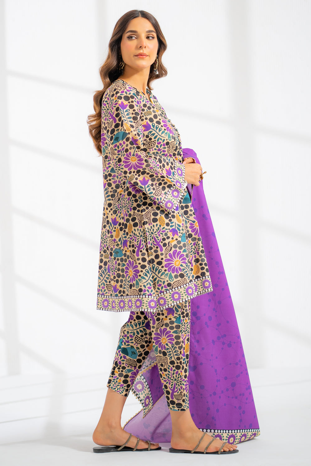 🐾 Ego Carnival – Animal Printed Digital Lawn Shirt 🐾 1 Piece