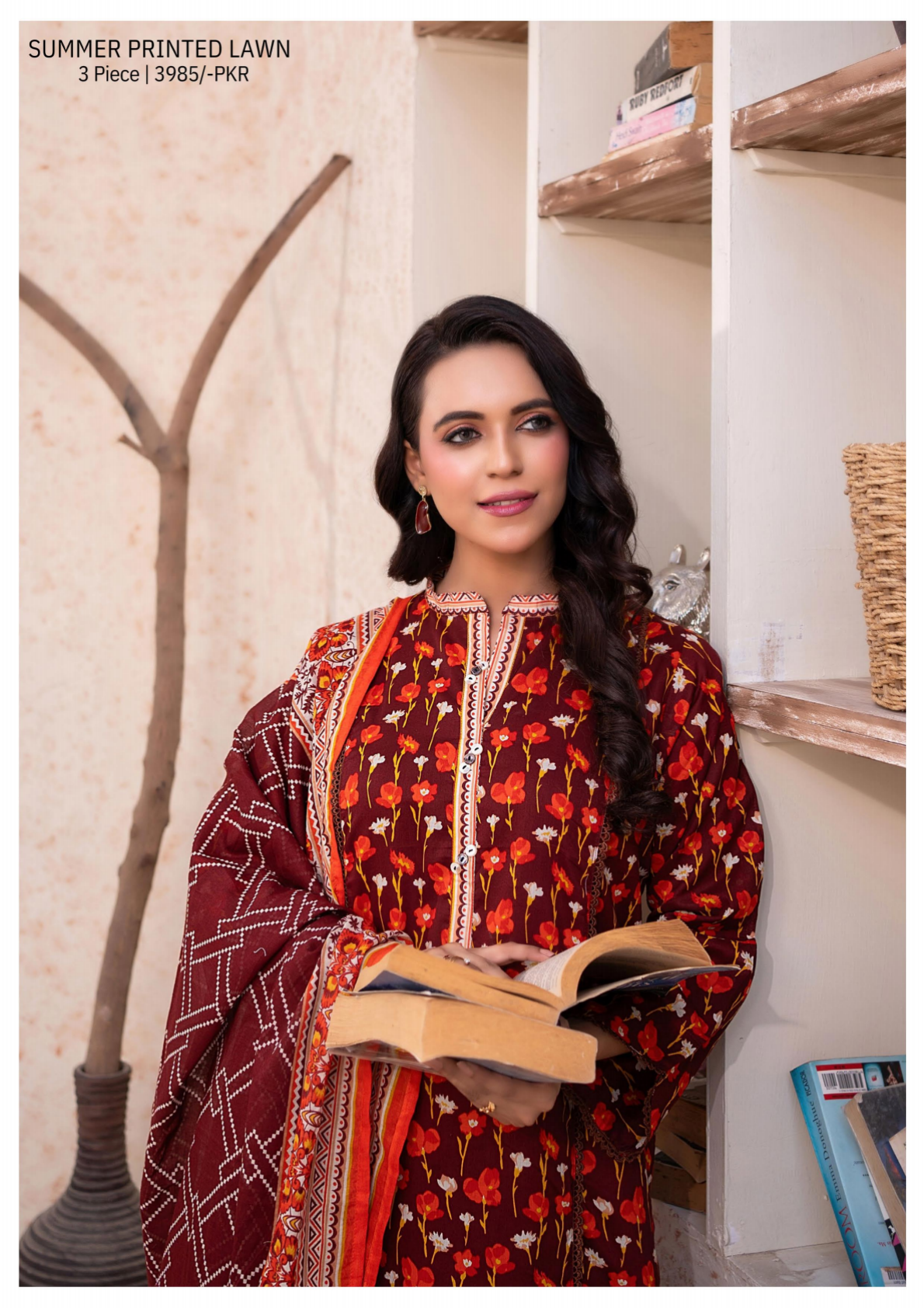 Bundle Of Zesh Unstitched Lawn 3 Piece in Wholesale Price 100% Original 🔥❤️