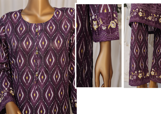 Aifa Azure Stitched Embroidery Collection ๐งต๐