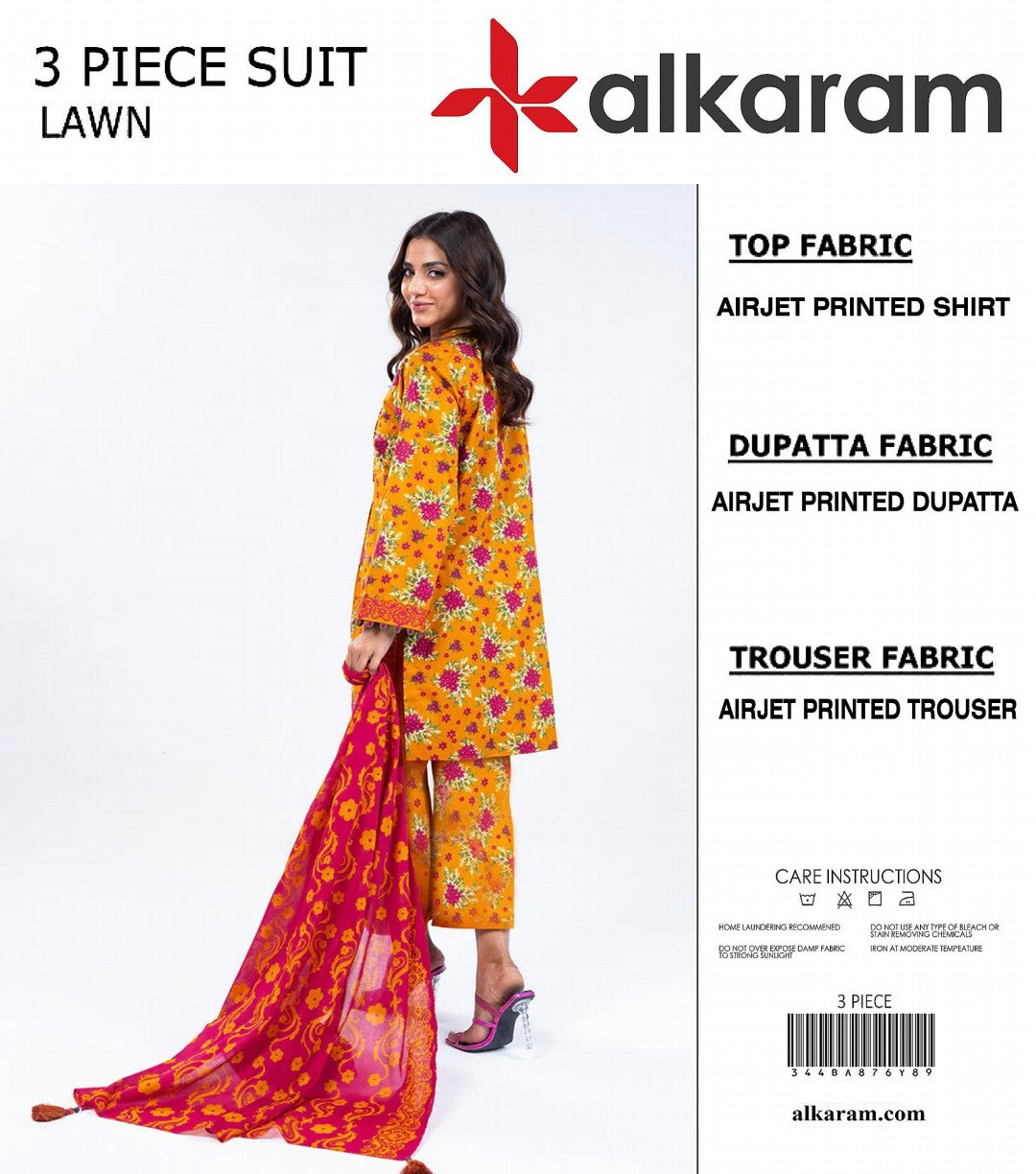 Alkaram Unstitched Lawn 3 Pieces in Wholesale Price π₯β€οΈ