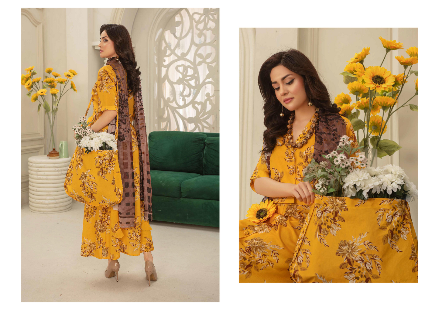 Rajwan by DASTAAN Lawn Unstitched Lawn 100% Original Lawn 3 Pieces ❤️🔥