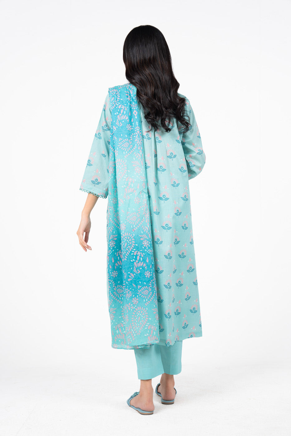 alkaram prints Digital Lawn Unstitched 3 Pieces ❤️