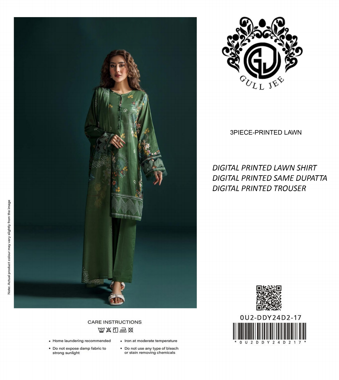 Gull Jee Unstitched Lawn 3 Pieces in Wholesale Price ๐ฅ๐งก