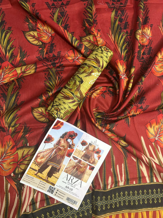 Almeerah ARZA – PRINTED 2PC Premium Lawn Collection
