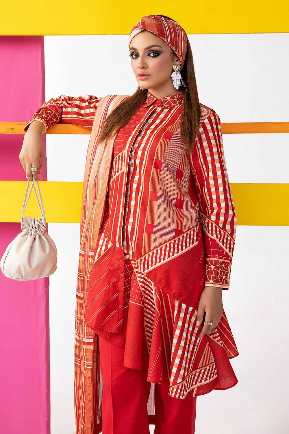 Gul Ahmed Printed Lawn Unstitched 3Pc Suit CL-42147 ππ₯β¨