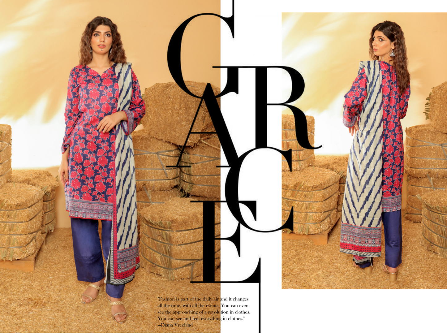 ✨Iris Lawn Edit 25 Unstitched 3 Pieces ✨