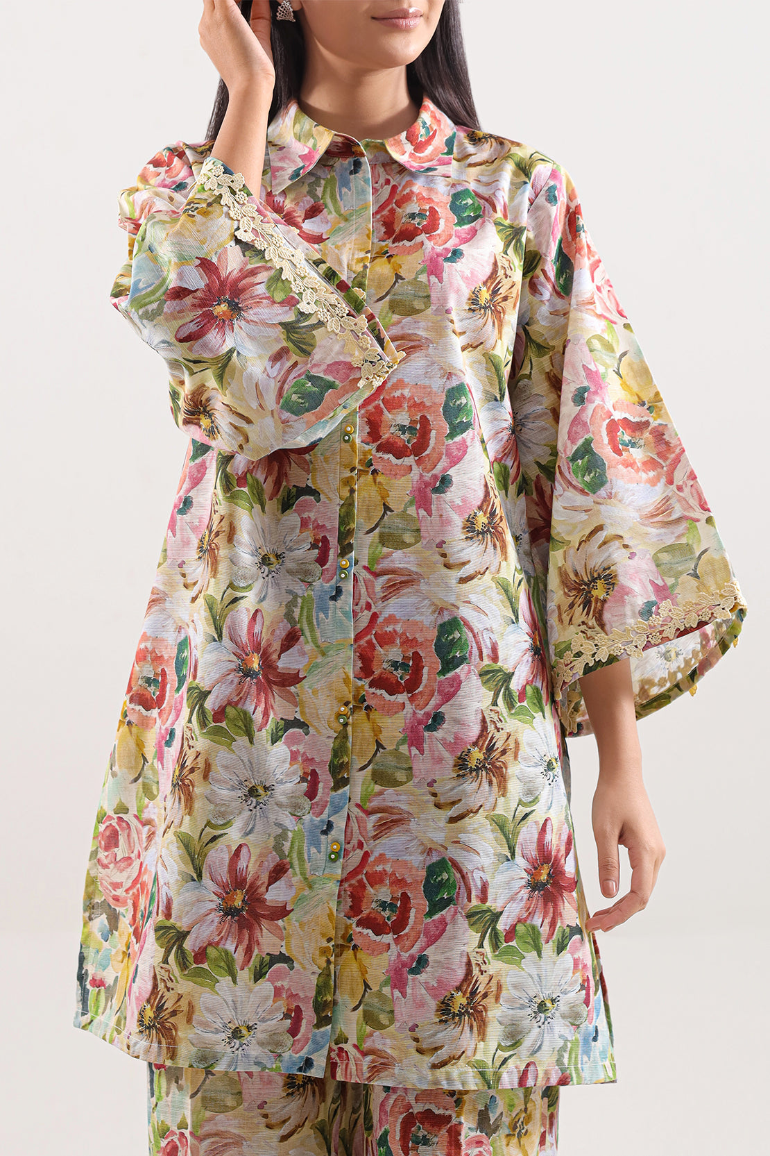 SAYA 100% ORIGINAL Unstitched Cotton Khaddar 2 Piece ๐ฅโค๏ธ