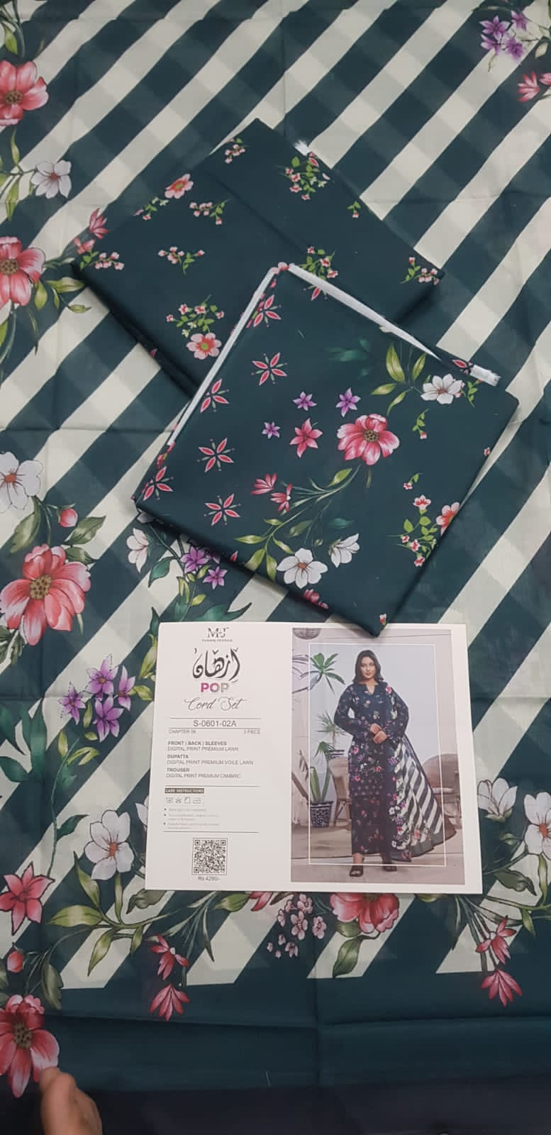 MoosaJee 100% Original Pop Series Unstitched Cord๐๐ฅ