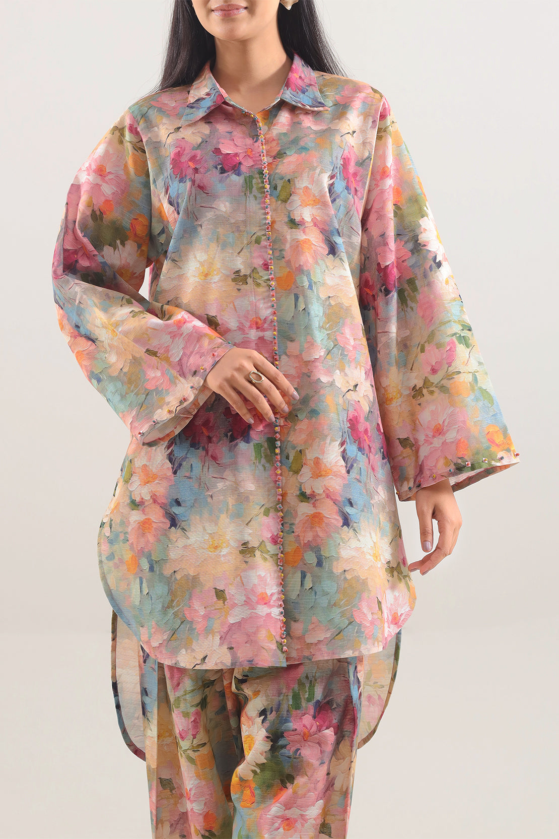 SAYA 100% ORIGINAL Unstitched Cotton Khaddar 2 Piece ๐ฅโค๏ธ
