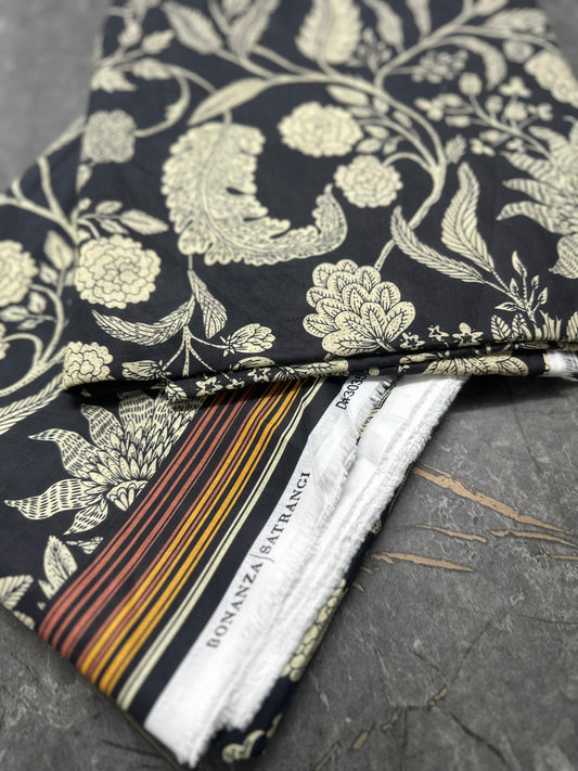 KHAADI & BONANZA 100% Original Lawn 2PC Unstitched