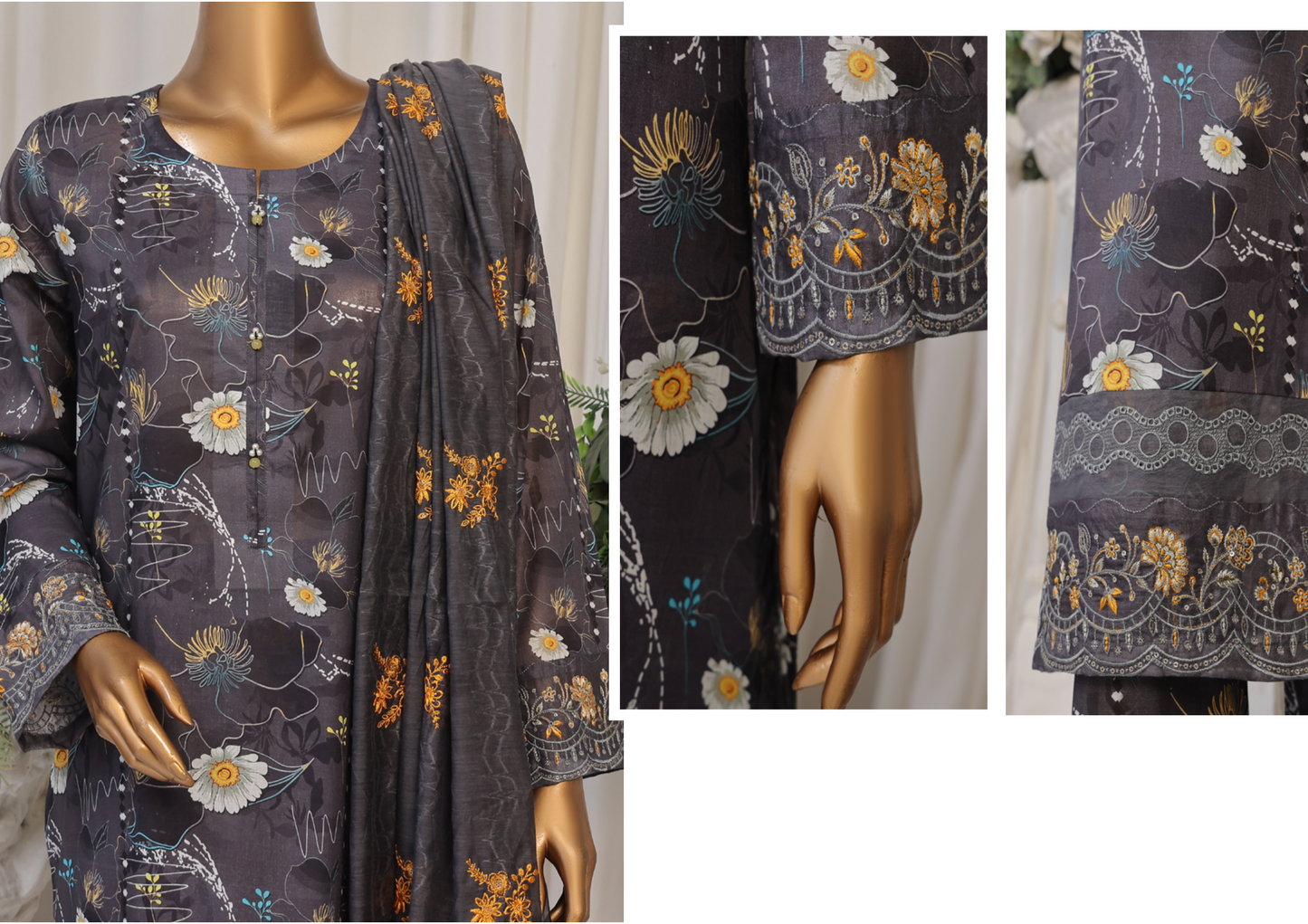 Aifa Azure Stitched Embroidery Collection ๐งต๐