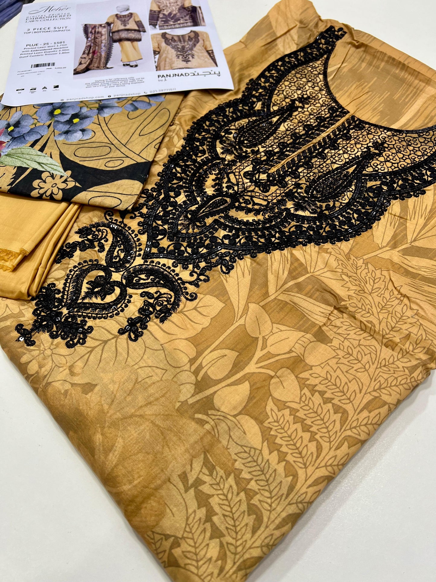 ✨🌸 MEHER 𝑭𝒆𝒔𝒕𝒊𝒗𝒆 🌸✨ 👑 PANJNAD BY J. Embroidered Collection 2026 👑