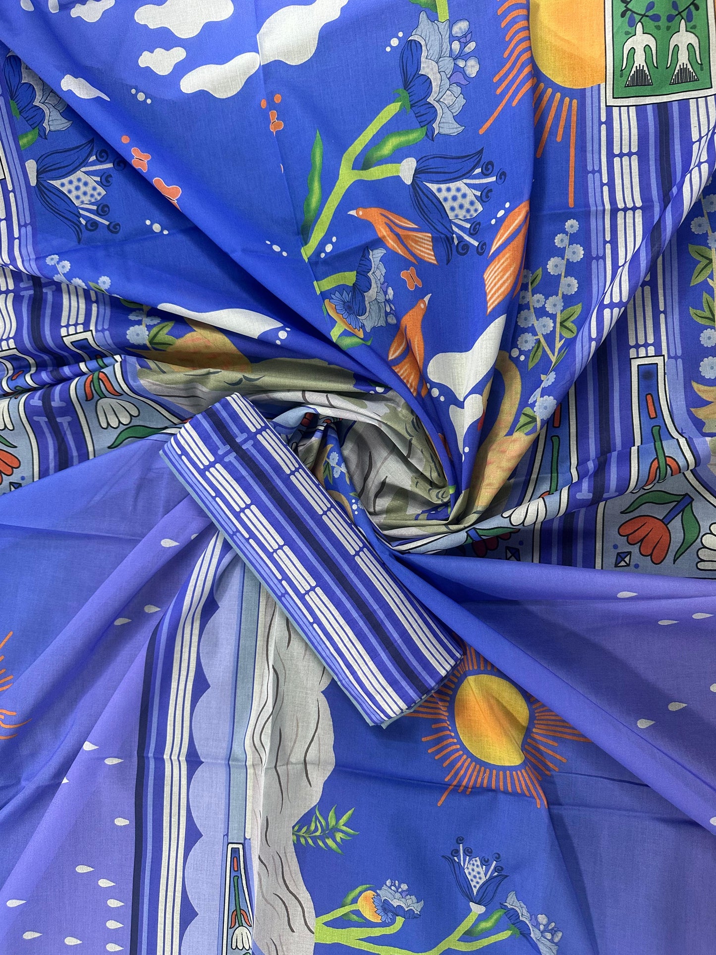 Zohan Textile Design No: 03 (S+T) Printed Collection