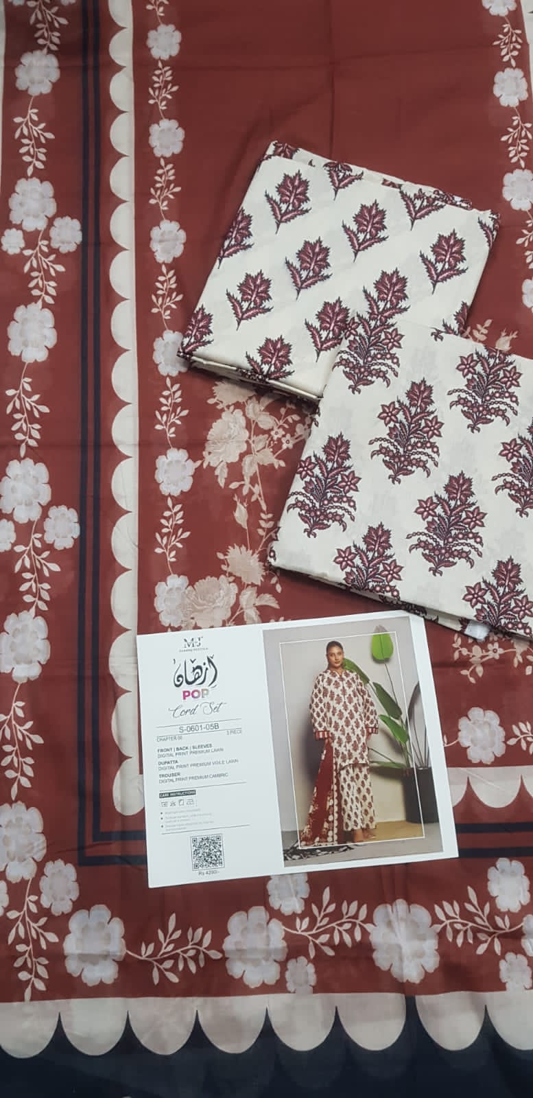 MoosaJee 100% Original Pop Series Unstitched Cord๐๐ฅ