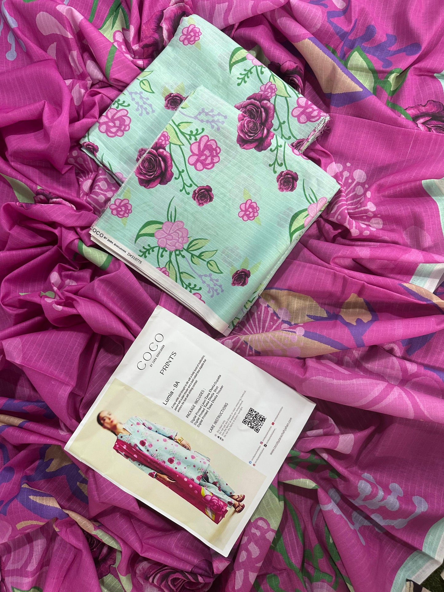 COCO Lumia - 9A - PRINTS 3PCS UNSTITCHED COLLECTION