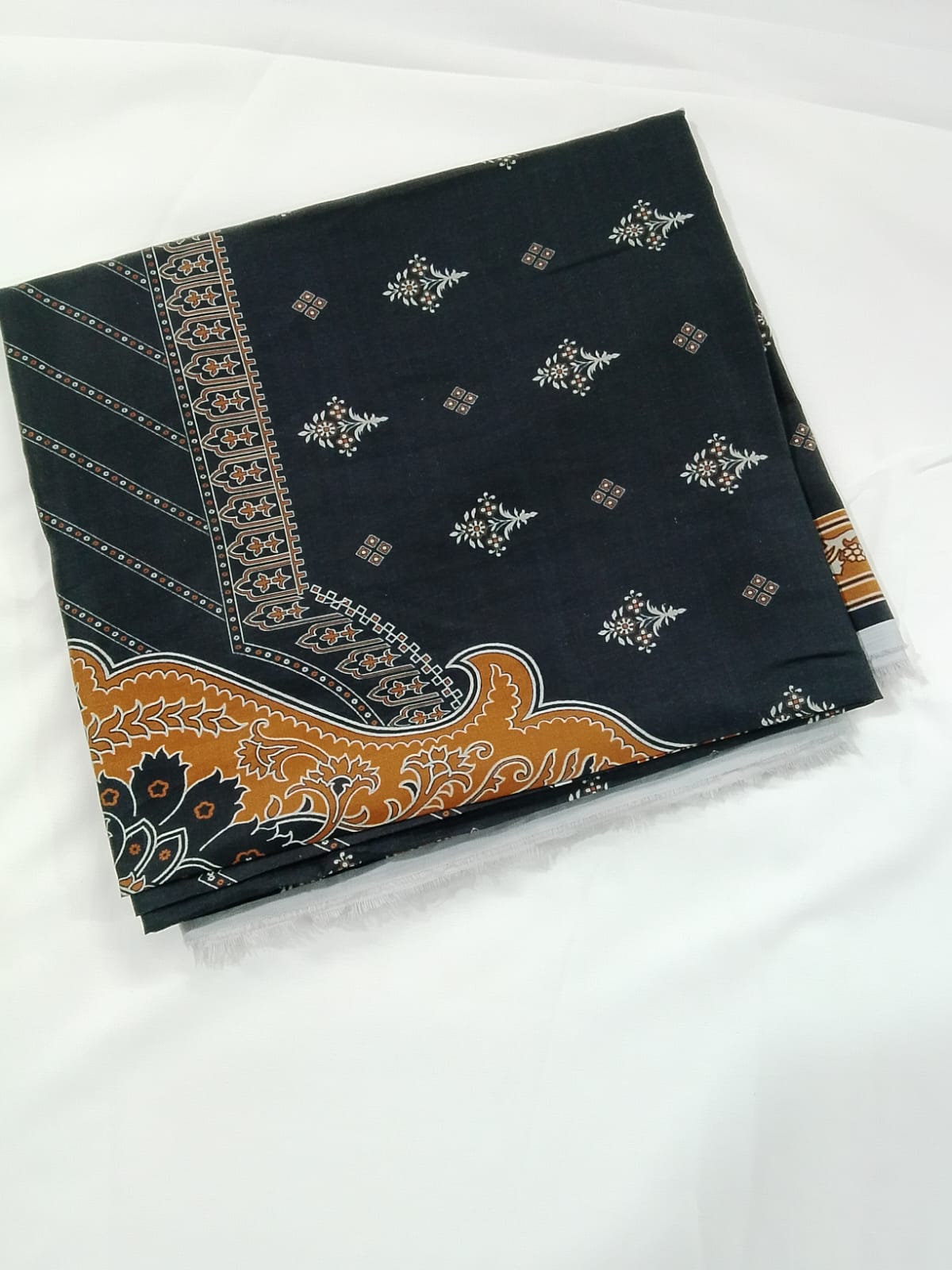 100% Original Lawn Shirt Piece Unstitched Digital Printed ๐๐งก
