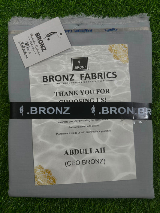 BRONZ GREY MEN'S WASH & WEAR COLLECTION