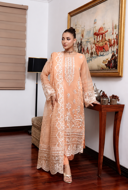 Alvin Peach Luxury Embroidered Collection