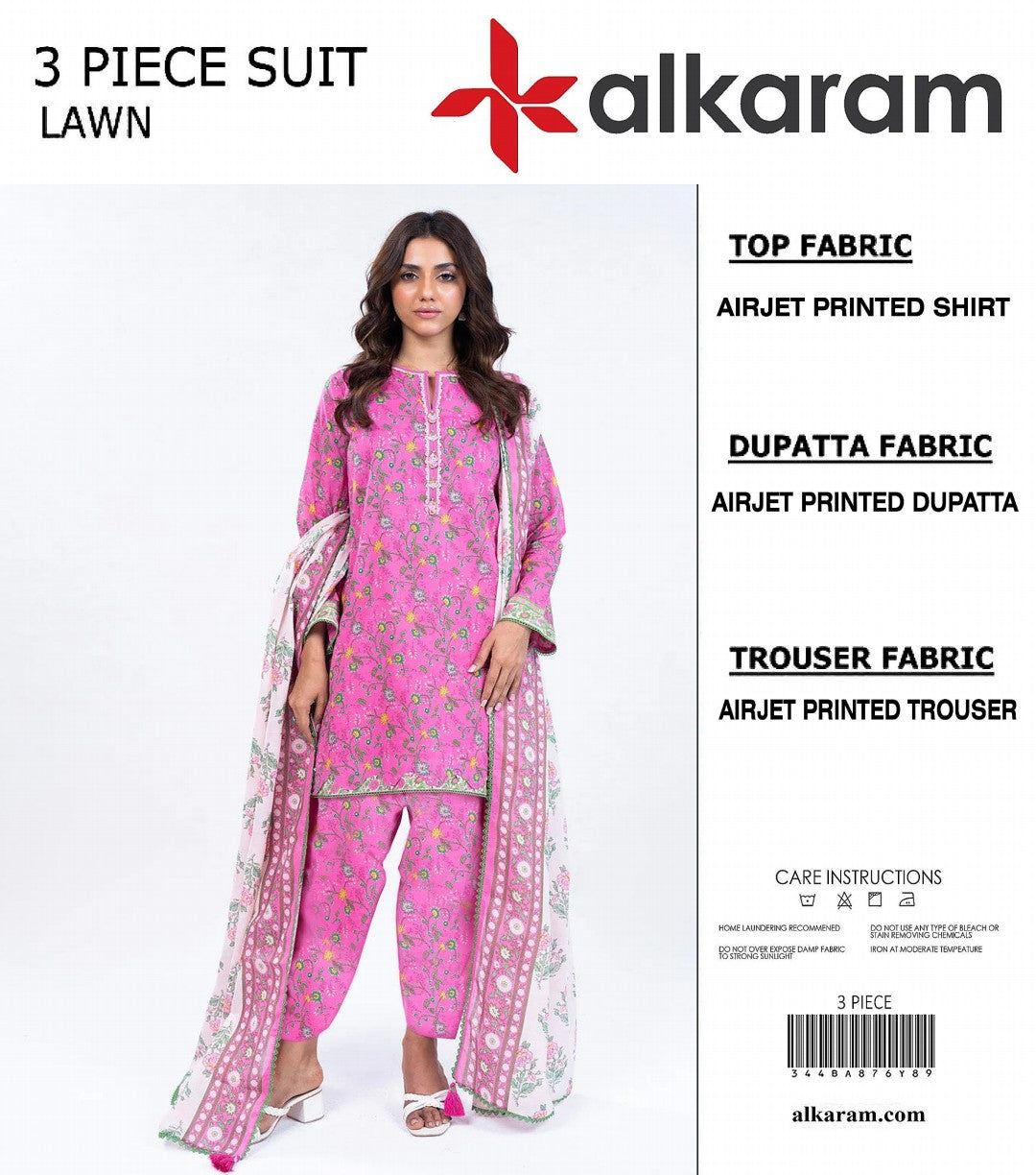 Alkaram Unstitched Lawn 3 Pieces in Wholesale Price π₯β€οΈ