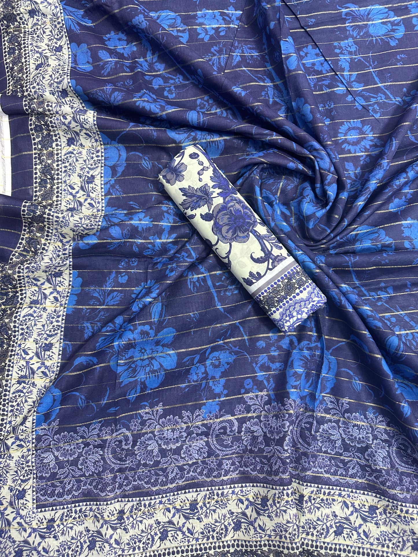 Pure Lawn D-20 (S+D) 2PCs Unstitched Collection