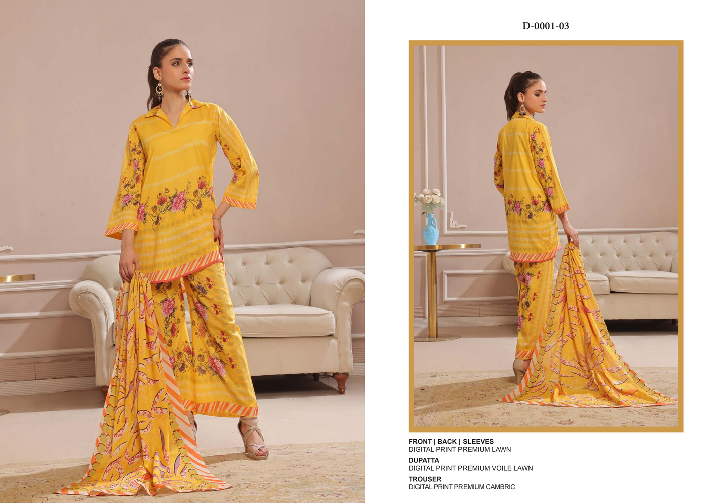 100% Original Spiendor Pop by MoosaJee Farooq Textile Lawn Unstitched 3 Pieces ❤️🔥
