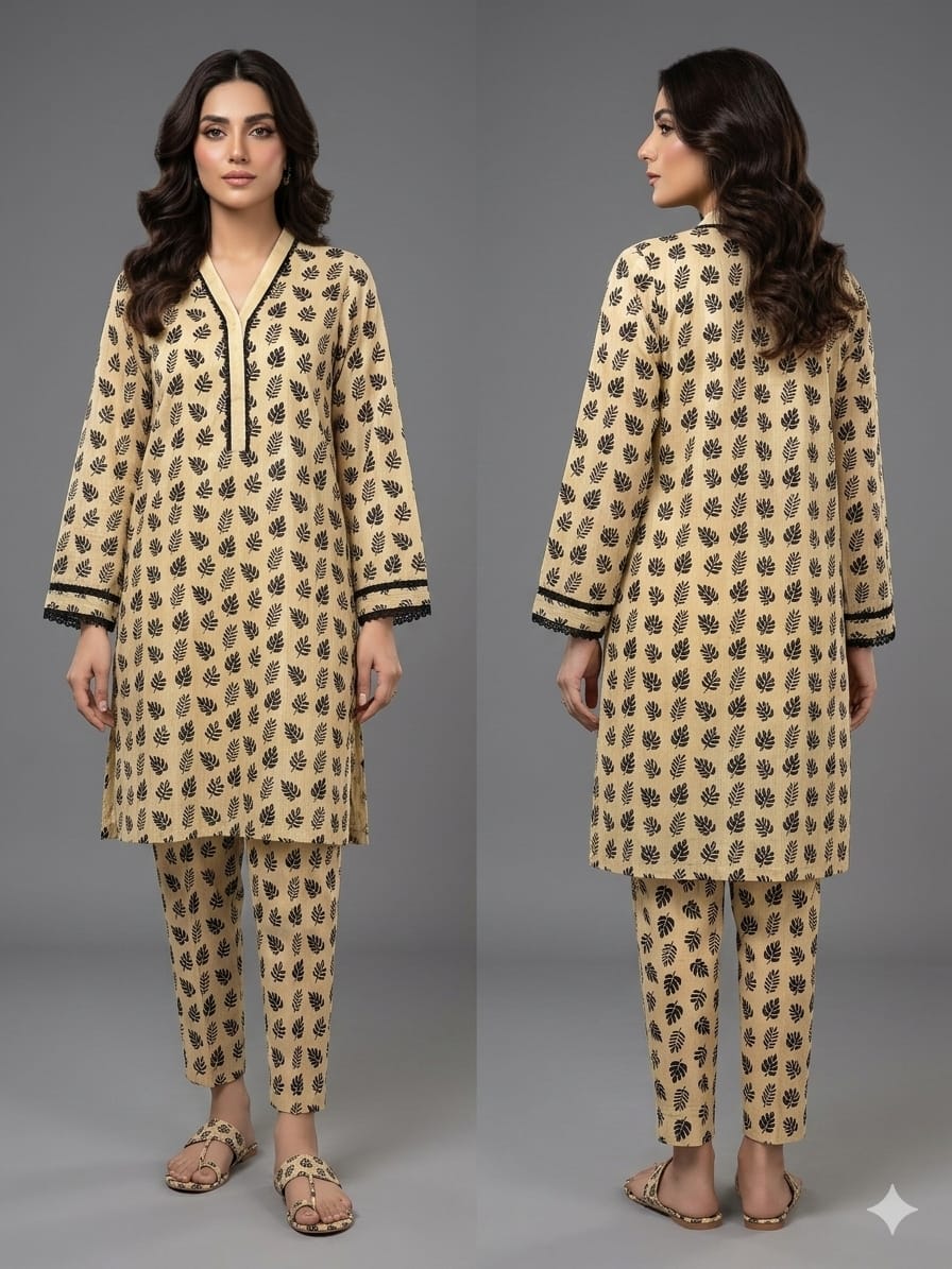 SANASAFINAZ Stitched CORDSET 2PCs Cotton β Ready to Wear π₯