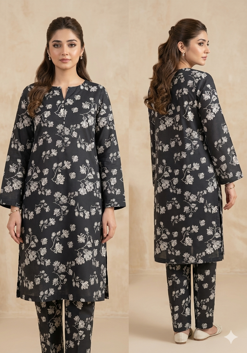 Soft Lawn Cords Set β Unstitched 2 Piece All Over Collection