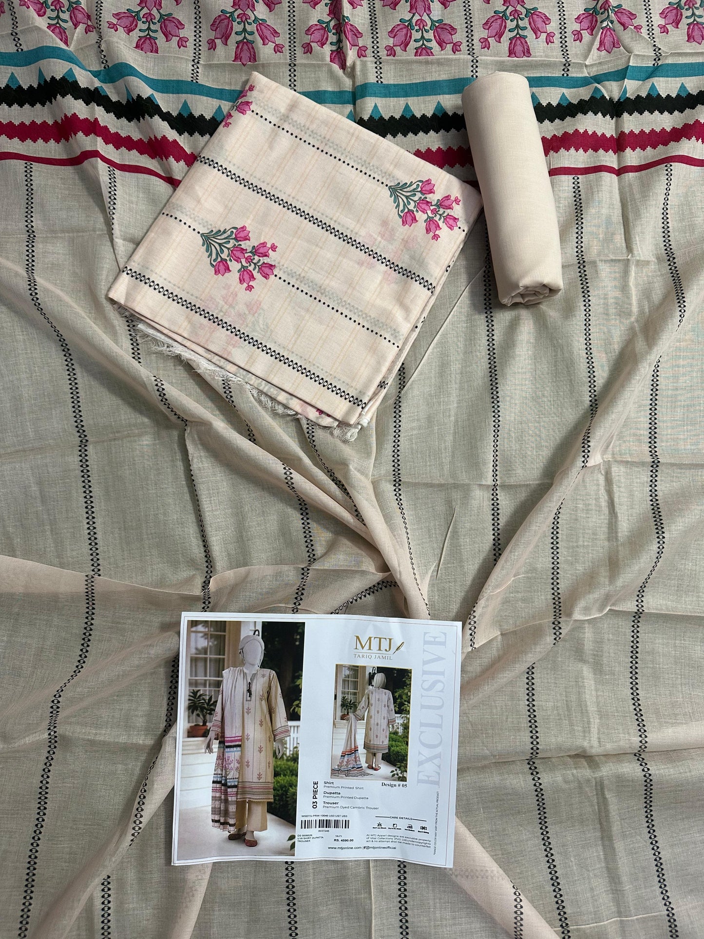 πβ¨ MTJ Printed Collection Alert β¨π
π’π₯ 2026 Lawn Dupatta Collection π₯π’ππΈ MTJ πΈπ Design#5