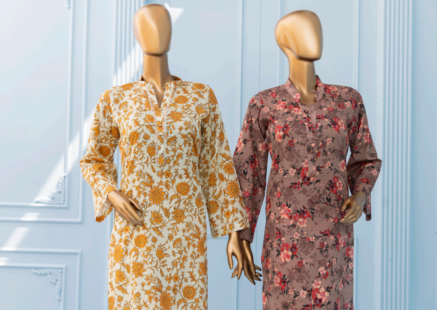 š SAWERA BANADORA 100% Original Lawn 2 PC Unstitched ā Series 2025 š